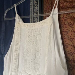 Boho White Summer Dress